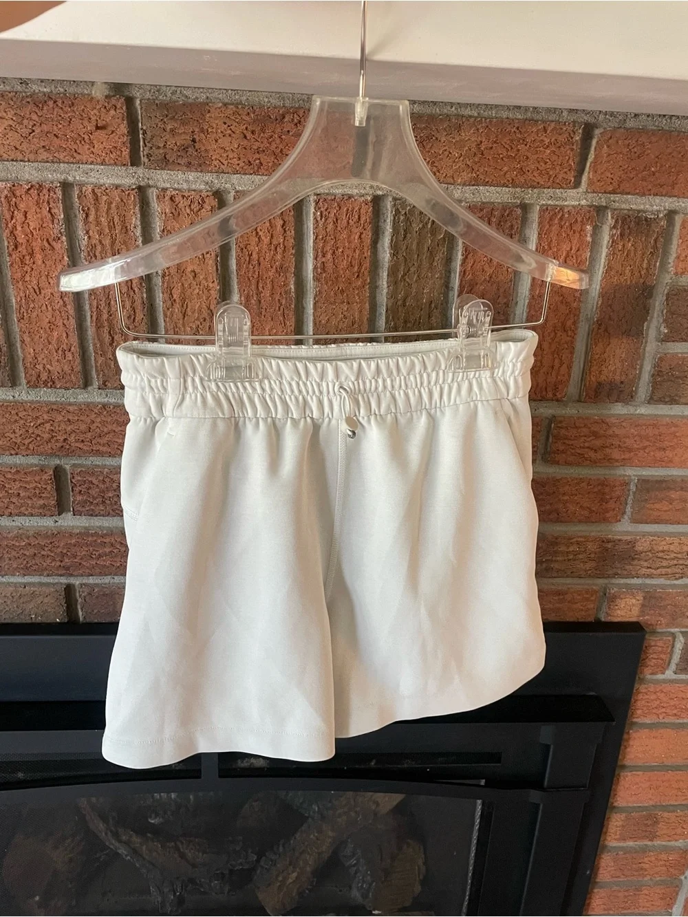 Ivory Lululemon Softstreme Women's Shorts